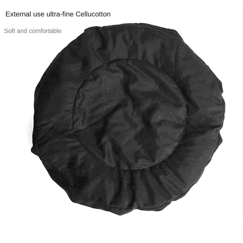 Bonnet d'allaitement bonnet de soin de graines de lin chauffage au micro-ondes bouchon de cuisson à 