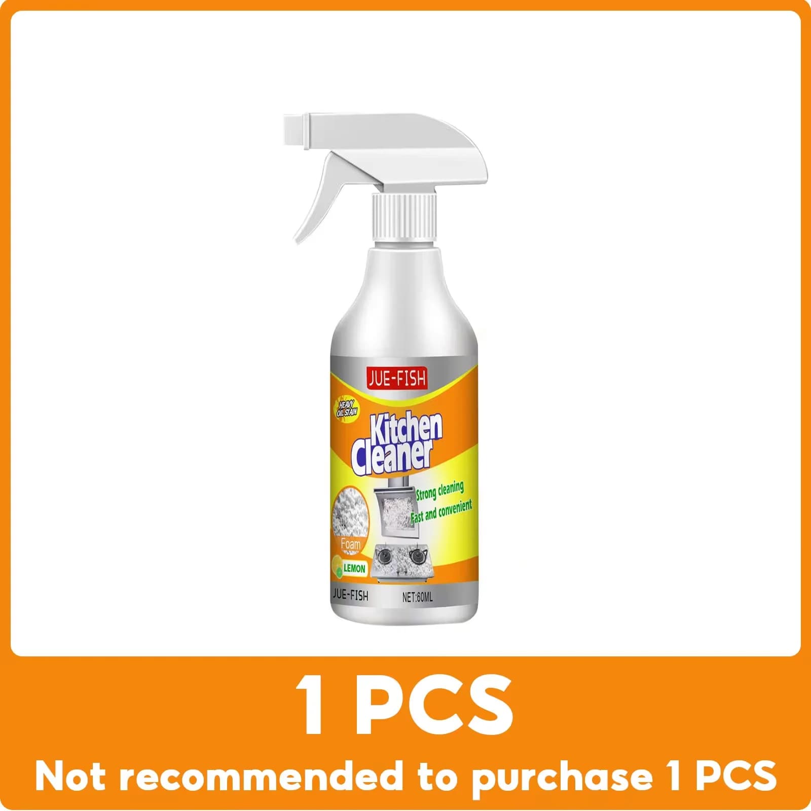 Nettoyant à l'huile, dissolvant de pulvérisation de bulles, mousse de graisse, multi-usages, nettoya