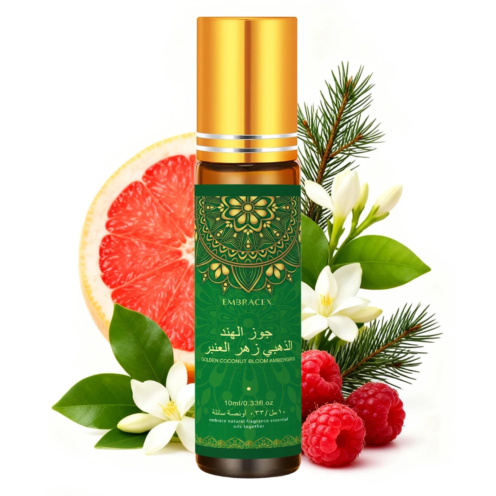 6 types d'huiles essentielles 10 ml, roll-on, parfum longue durée, soin de la peau, huile pour le vi