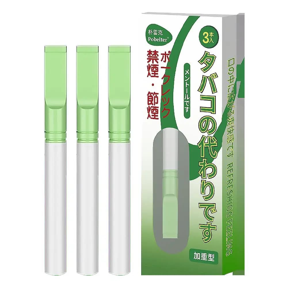 Bâtonnets aromatisés à la menthe pour l'arrêt du tabac, inhalateur de remplacement, aide à la fraîch