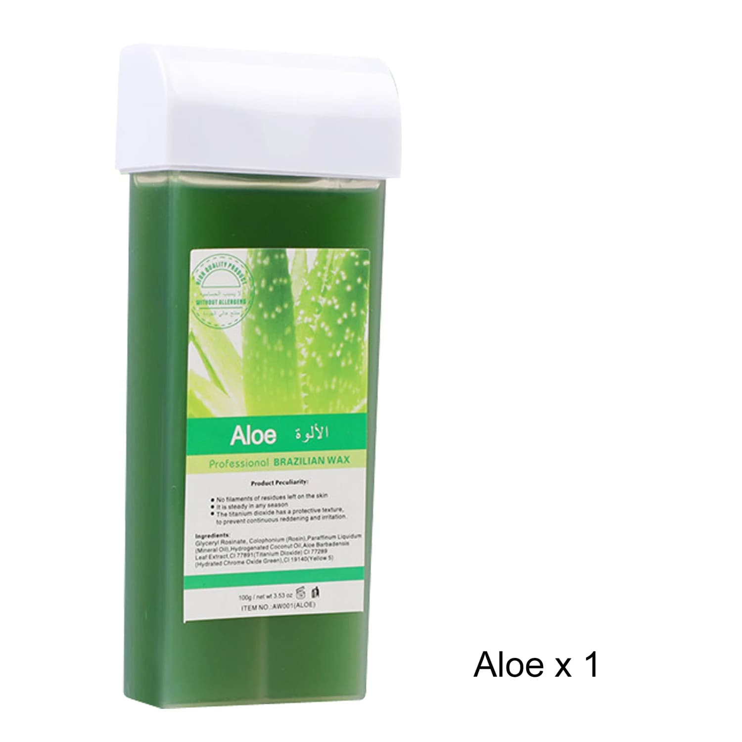 Kit d'épilation unisexe avec cire à rouleaux chauffante et cartouche chaude pour une peau lisse