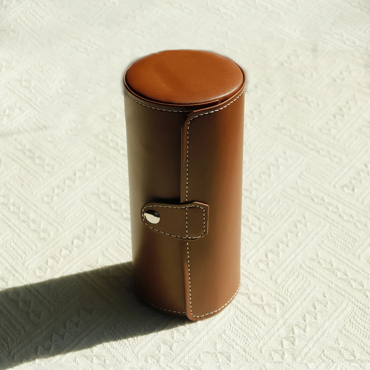 Étui de voyage en rouleau de montre – 3 rangements et organisateurs de montres-stockage sécurisé ave