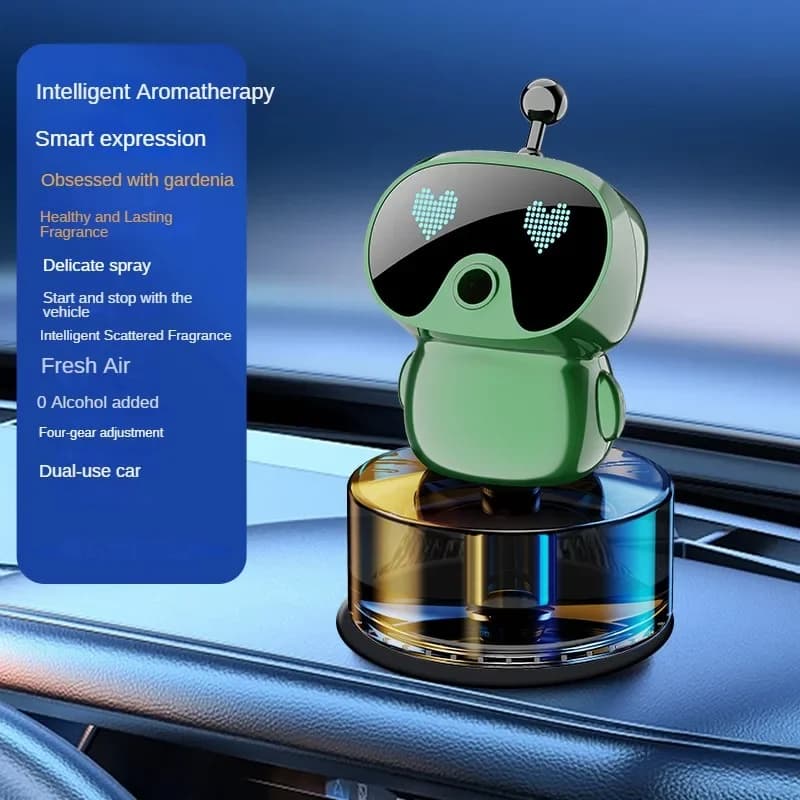 Humidificateur de voiture multifonction intelligent, vaporisateur automatique d'aromathérapie, diffu
