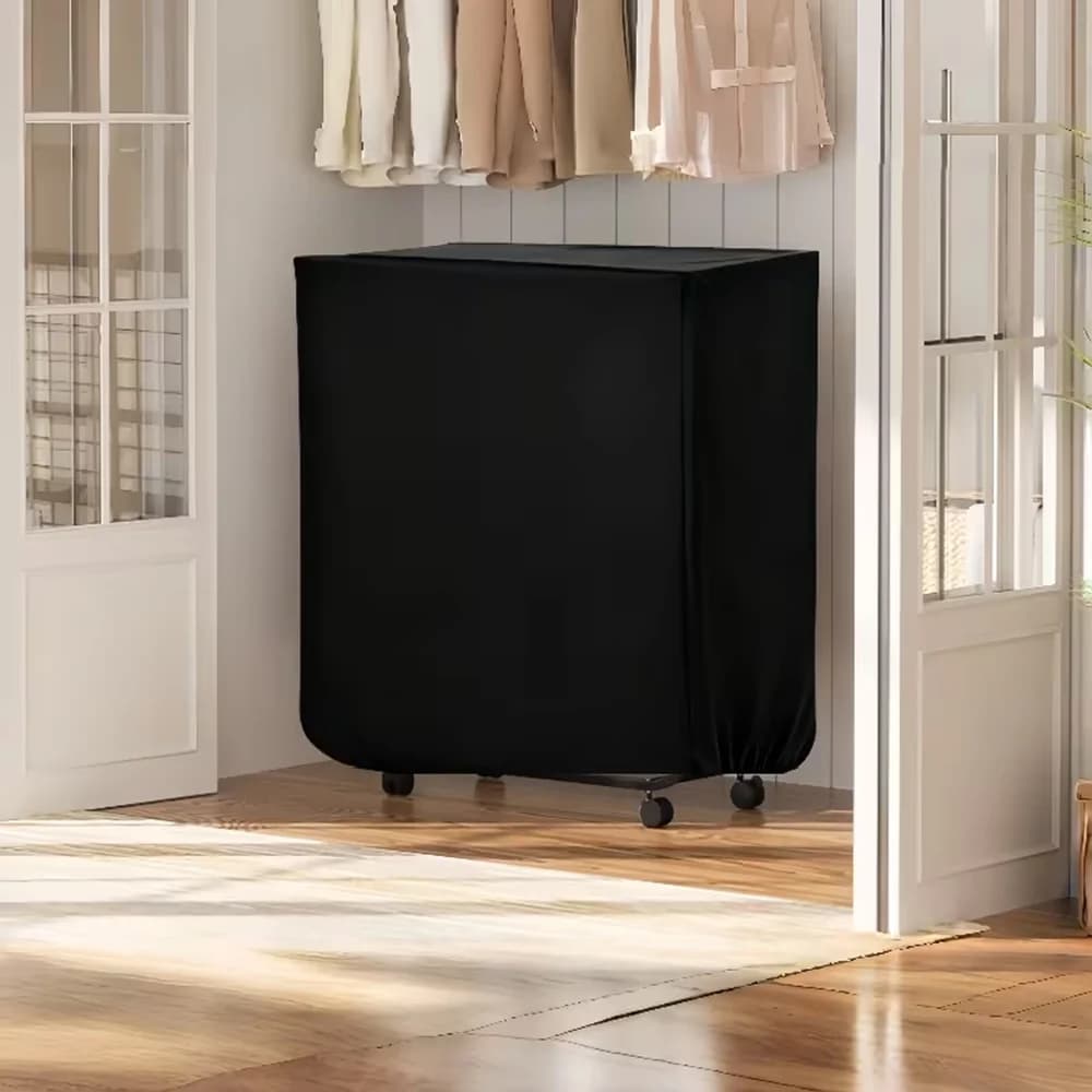 Housse de lit pliant anti-poussière et imperméable, grande housse de lit de camping, facile à mettre