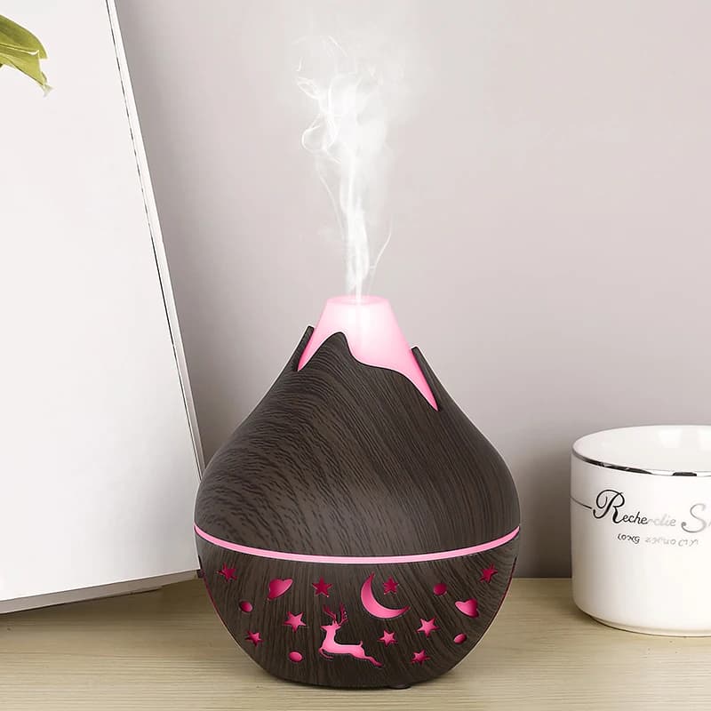 Pulvérisateur ultrasonique à brume fraîche USB, huile essentielle, parfum, Mini humidificateur d'air