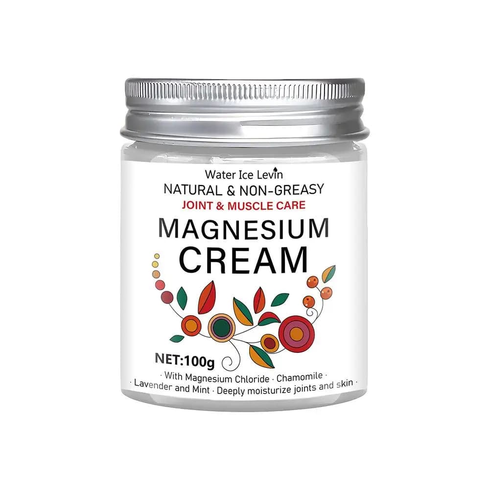 Crème non grasse 100g au magnésium pour les articulations et les muscles, nourrit/hydrate, usage quo