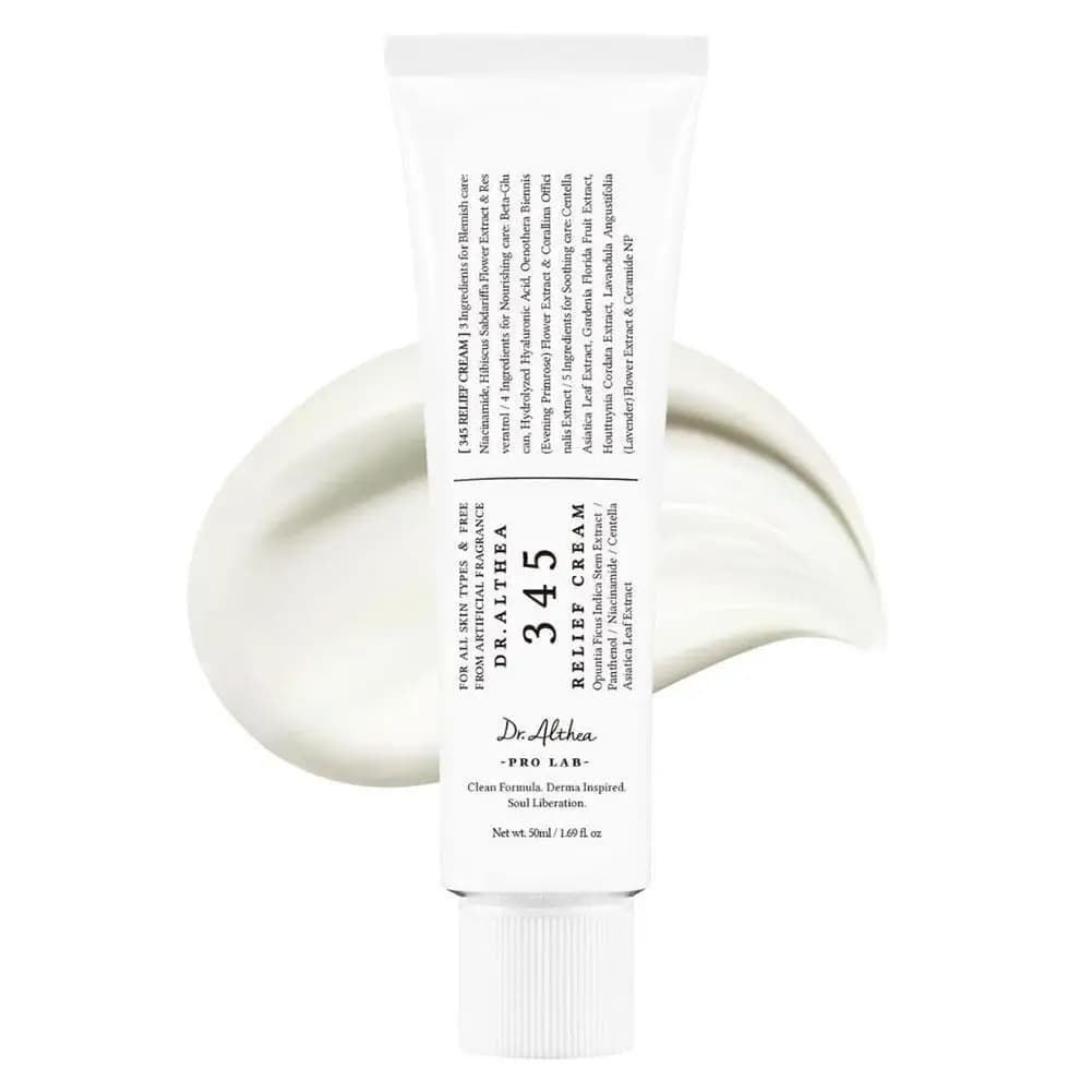 Crème antioxydante 345 pour peaux sujettes à l'acné, hydrate en profondeur, apaise les rougeurs, rép