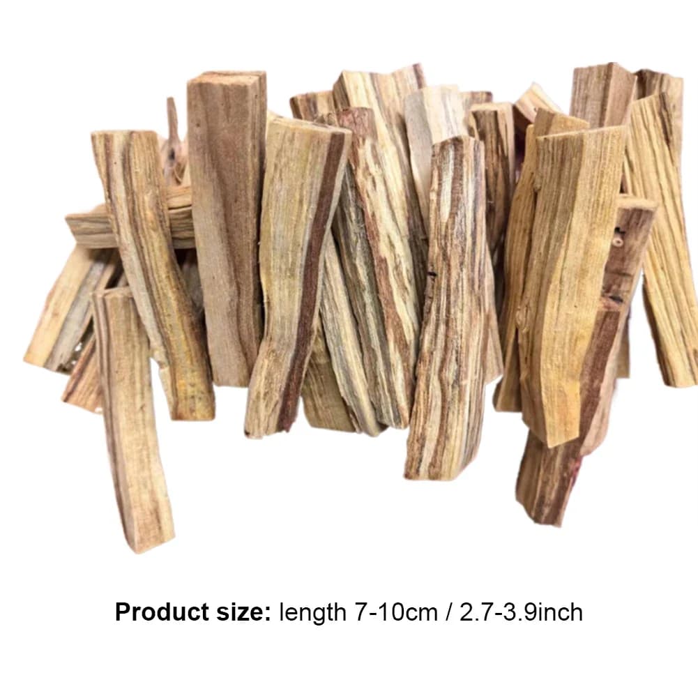 Palo Santo-Bâtonnets d'encens naturels, odeur à haute teneur en huile, vieux matériaux, application 
