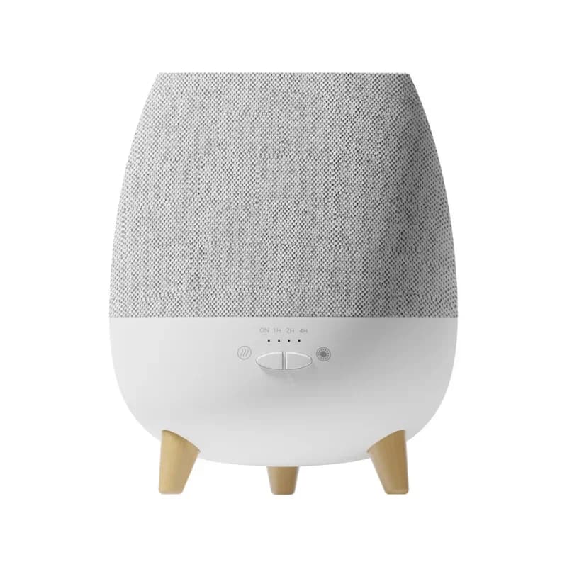 Diffuseur et humidificateur d'aromathérapie ultrasonique 2 en 1, réservoir amovible de 300ml, veille