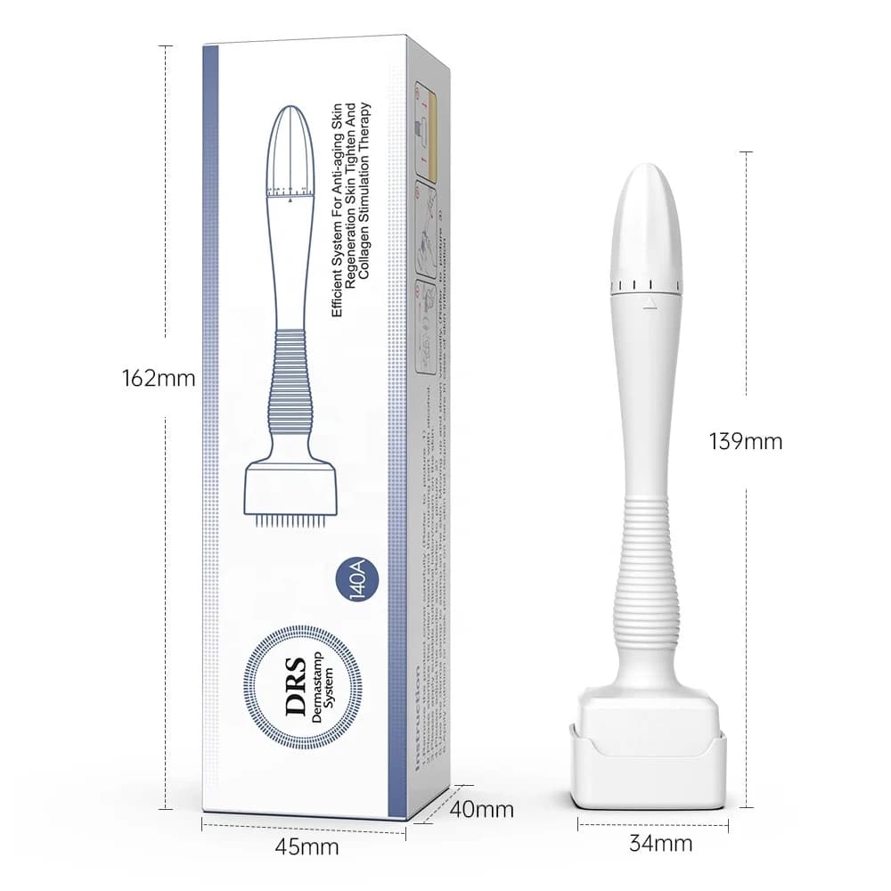 Derma tampon rouleau DRS140A aiguille réglable micro-aiguille Derma système de roulement Demaroller 