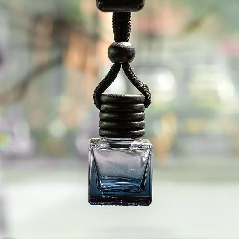 Diffuseur d'huiles essentielles 8MLCar, bouchon carré teinté, bouchon noir, parfum, désodorisant, fl