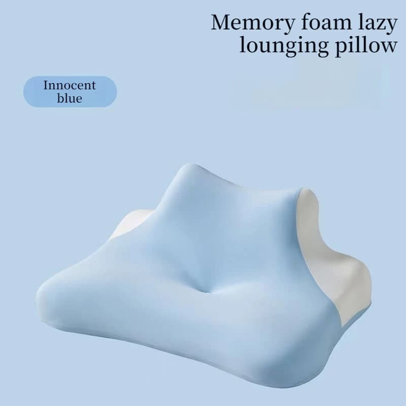 Oreiller de sommeil ergonomique en mousse à mémoire de forme pour le sommeil profond, soutien cervic