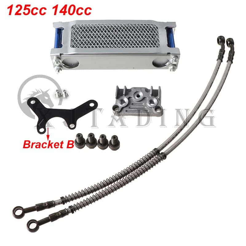 Kit de radiateur d'huile pour moto, refroidisseur d'huile, refroidissement du moteur universel pour 