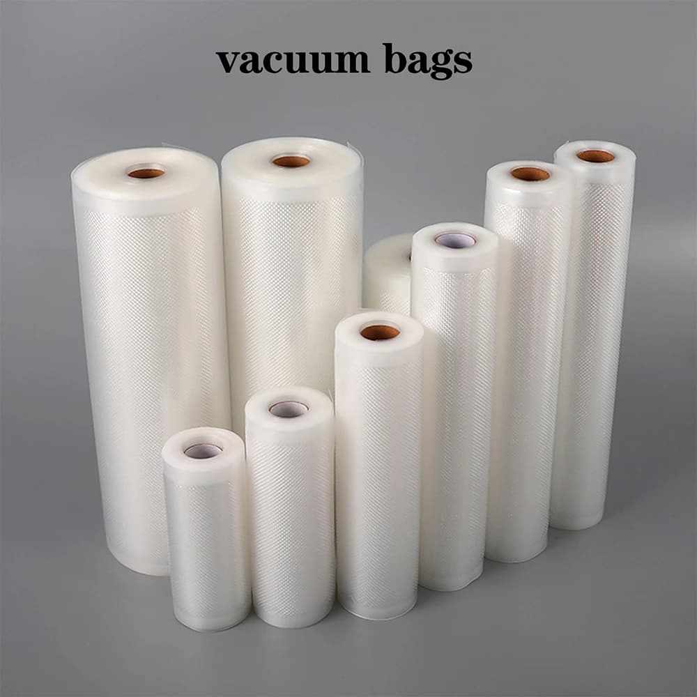 1 rouleau de sacs sous Vide pour aliments, 500cm par rouleau, réutilisables, sans BPA, sacs de scell