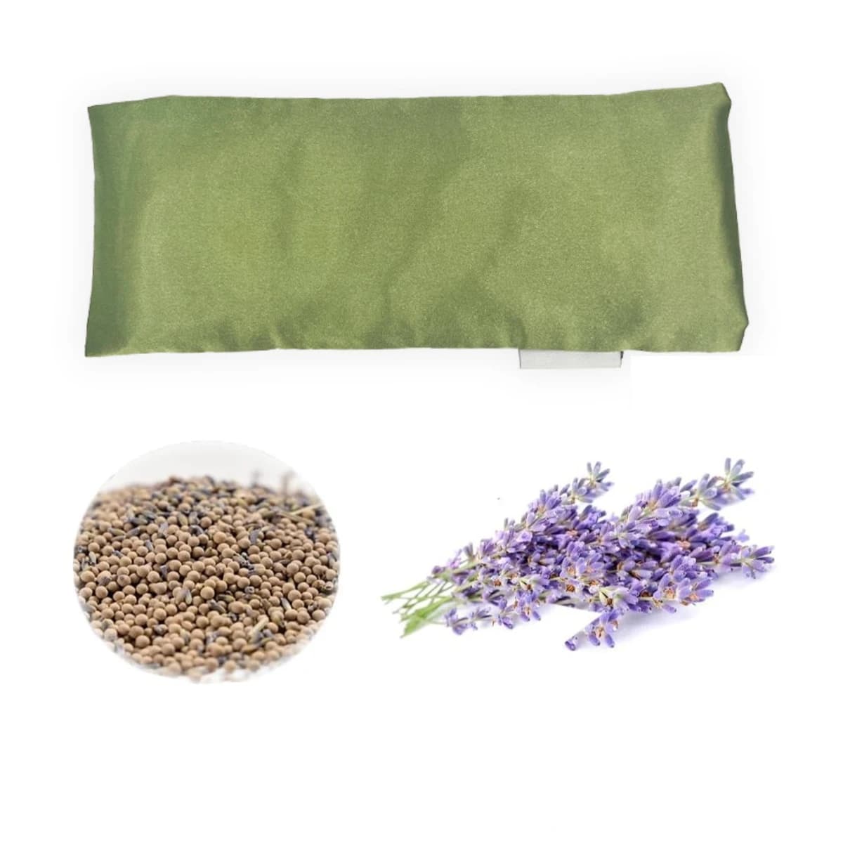 Oreiller pour les yeux lavande pour le yoga, la relaxation, le sommeil, masque lesté micro-ondable p
