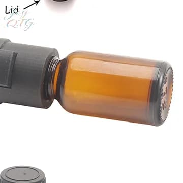 Flacon inhalateur d'huiles essentielles anti-fuite de 15 ml, mini flacon distributeur d'huiles essen