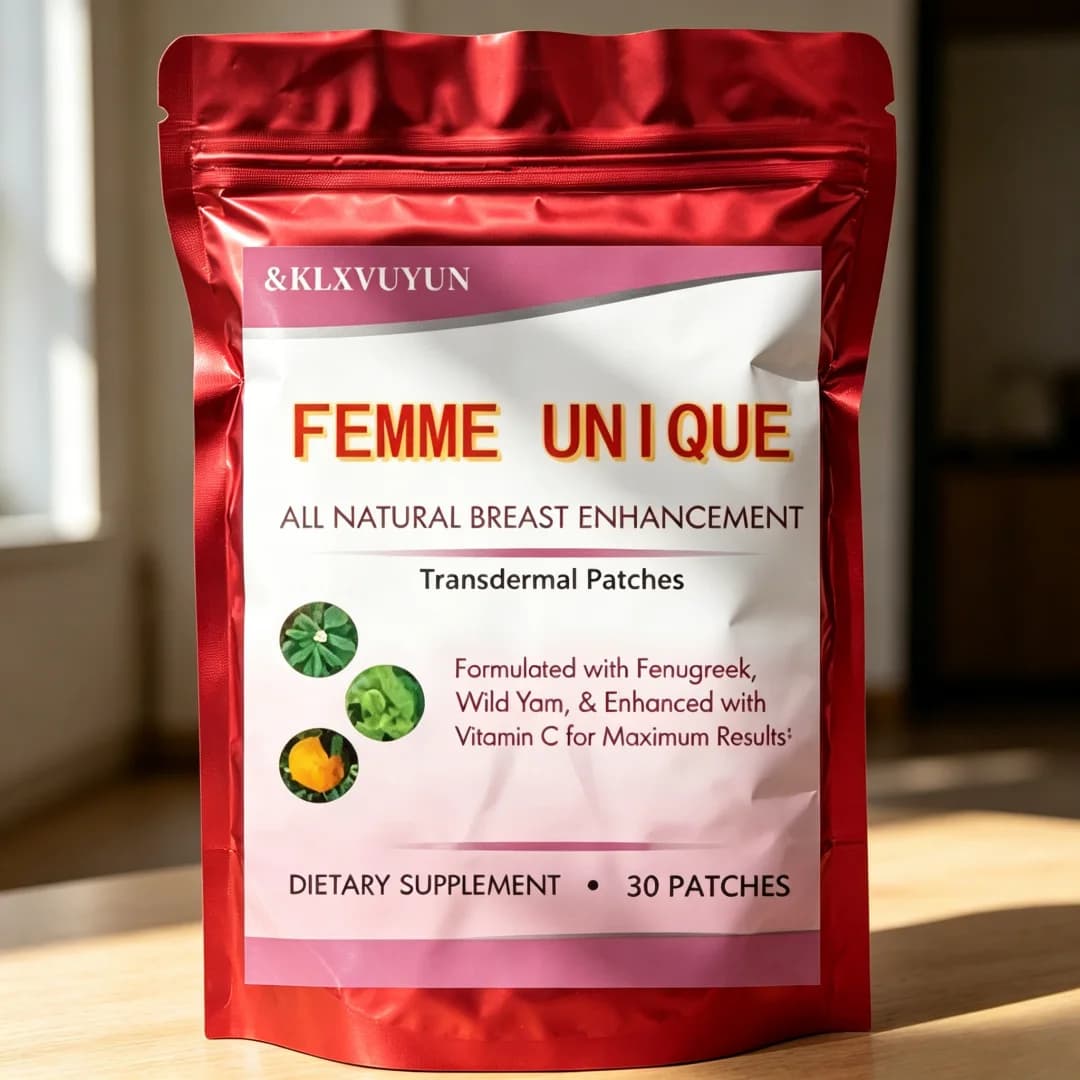 Complément clinique pour l'augmentation mammaire, patchs transdermiques fabriqués aux États-Unis, Fe