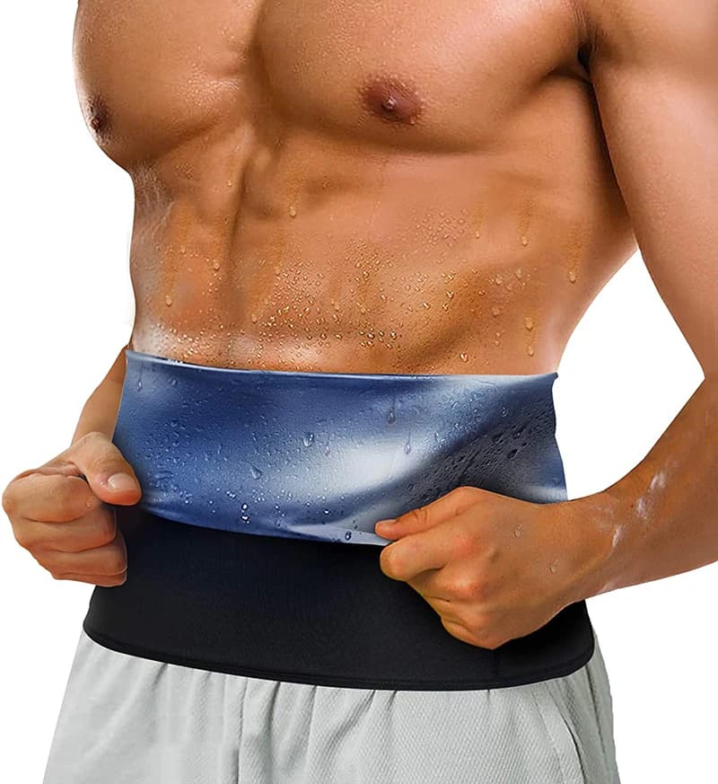 Hommes minceur corps Shaper Sauna sueur ceinture taille formateur Corsets ventre bande Sport ceintur