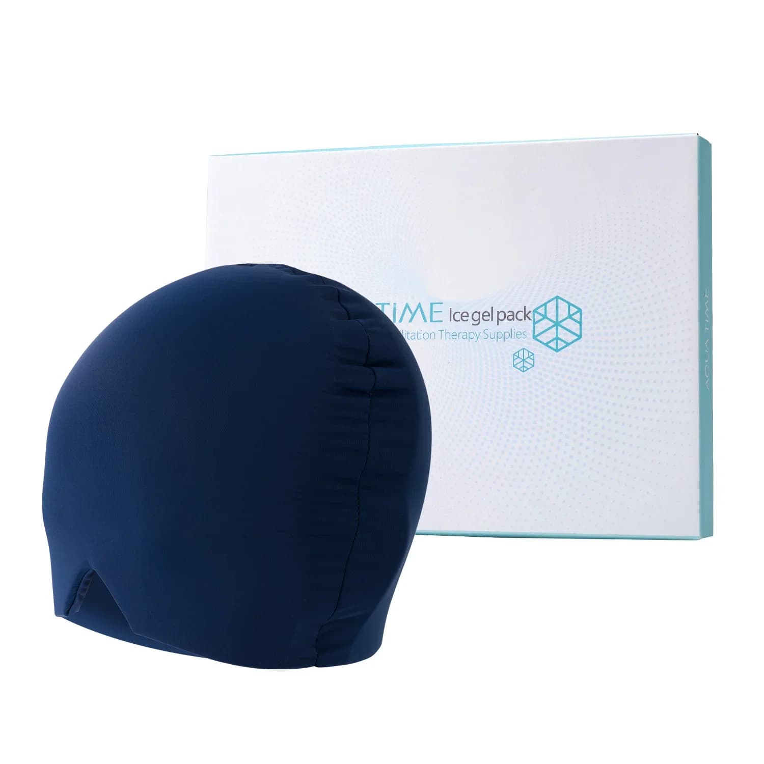 Bonnet de thérapie contre les migraines à couverture complète, bonnet de gel solide médical, masseur