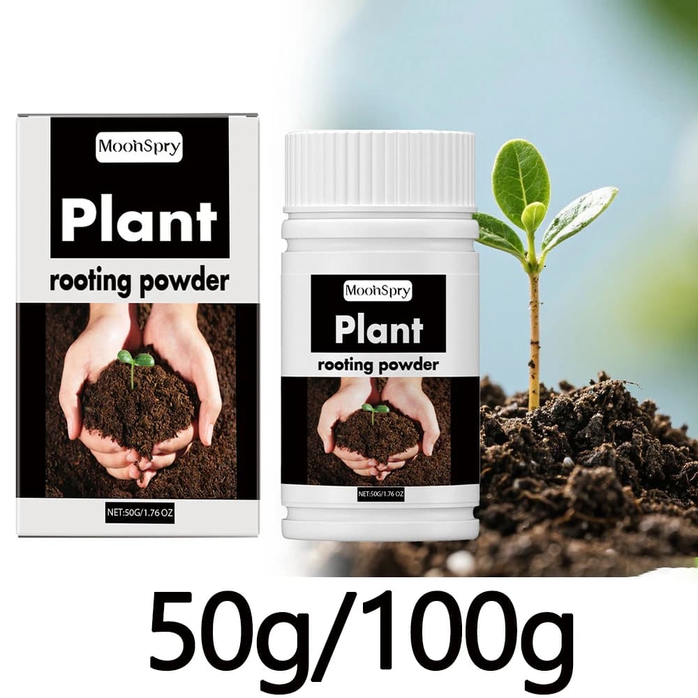 Poudre d'enracinement pour plantes rares, 50/100g, fruits, fleurs, Nutrition d'enracinement rapide, 