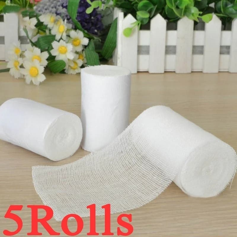 Bandage de gaze pour articulations des doigts, 5 rouleaux, soins sportifs, support athlétique, équip