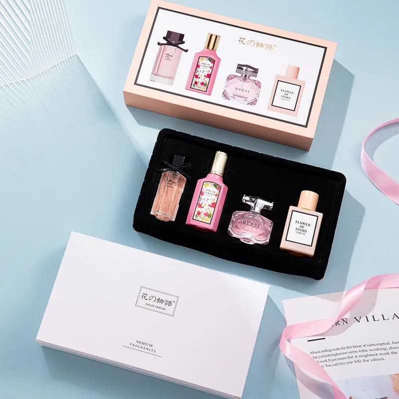 3x25ML Plus 35ML Parfum Luxueux Élégant Sophistiqué Frais Doux Séduisant Sucré Longue Durée Captivan