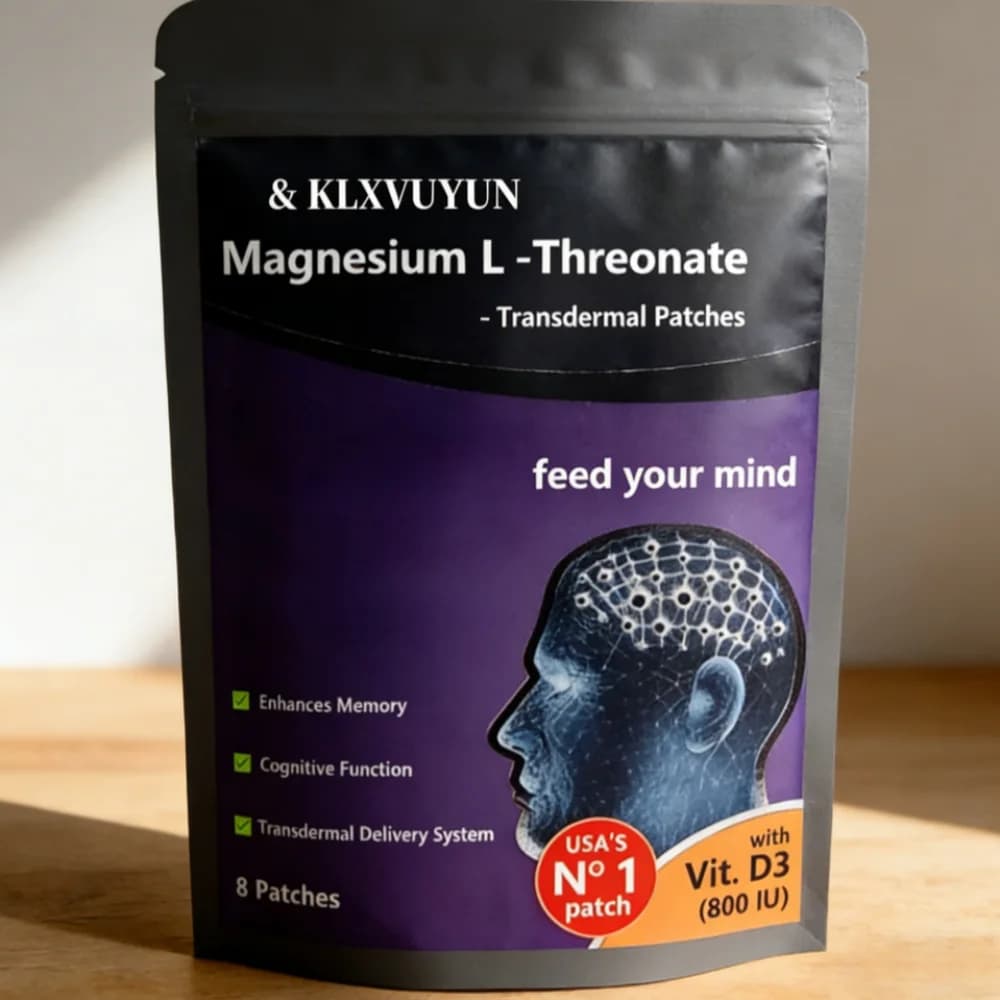 Magnésium L-thréonate, Vitamine D3 - Favorise le cerveau, améliore la mémoire, la concentration et l