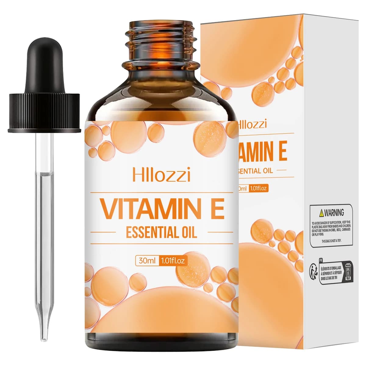 30ml 30ml huile essentielle de vitamine e huile transporteuse, huile de soin, hydratant, aromathérap