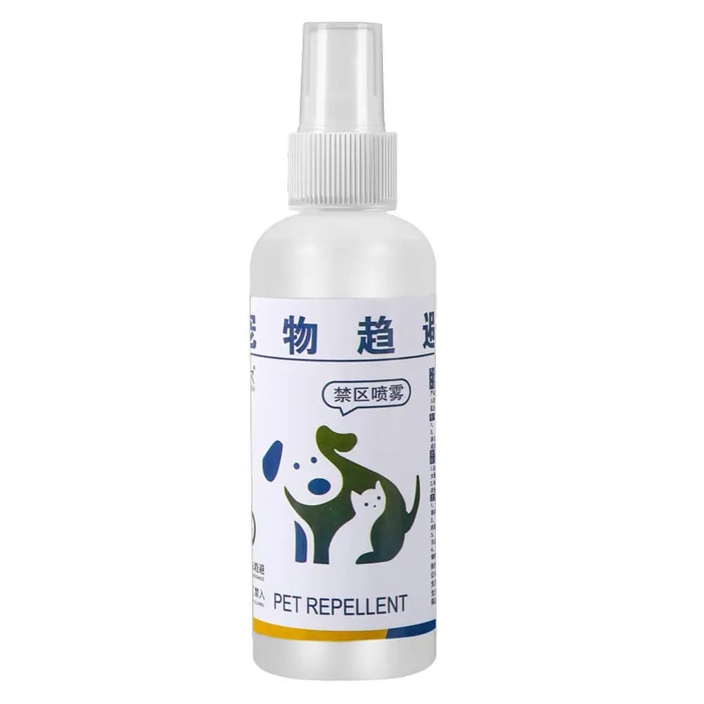 Spray répulsif pour urine de chien, 100ml, dissuasion pour chats, barrière intérieure pour animaux d