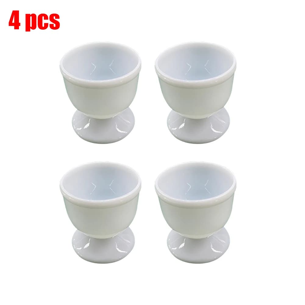 Porte-oeufs blancs, porte-œufs durs et doux, fournitures de cuisine pour le petit déjeuner, accessoi