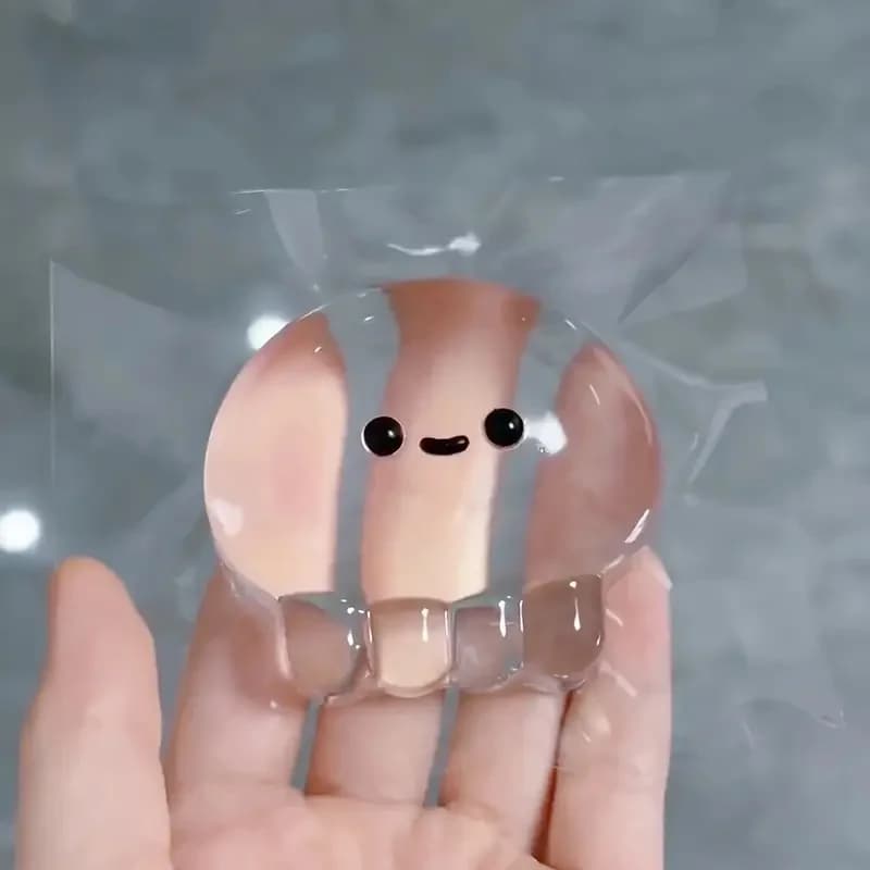 Méduse transparente, Mini jouet à presser mignon et romantique, nouveauté Super amusante, cadeaux de
