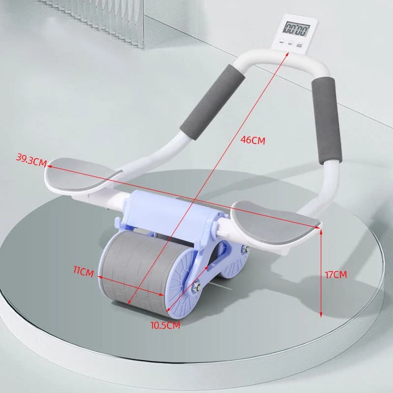 Support de coude à rebond automatique, roue Ab Portable antidérapante pour débutant, équipement de F