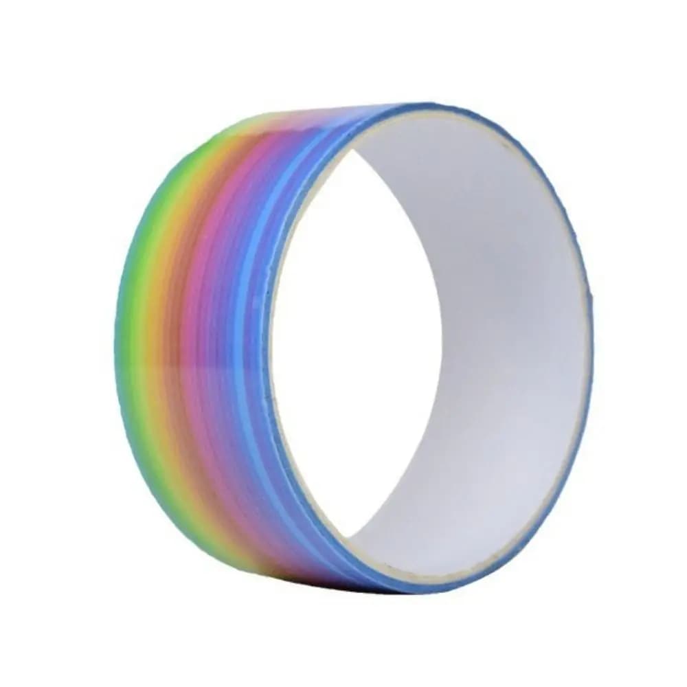 Bandes adhésives irisées pour la création de boules collantes DIY, pour des boules colorées et relax