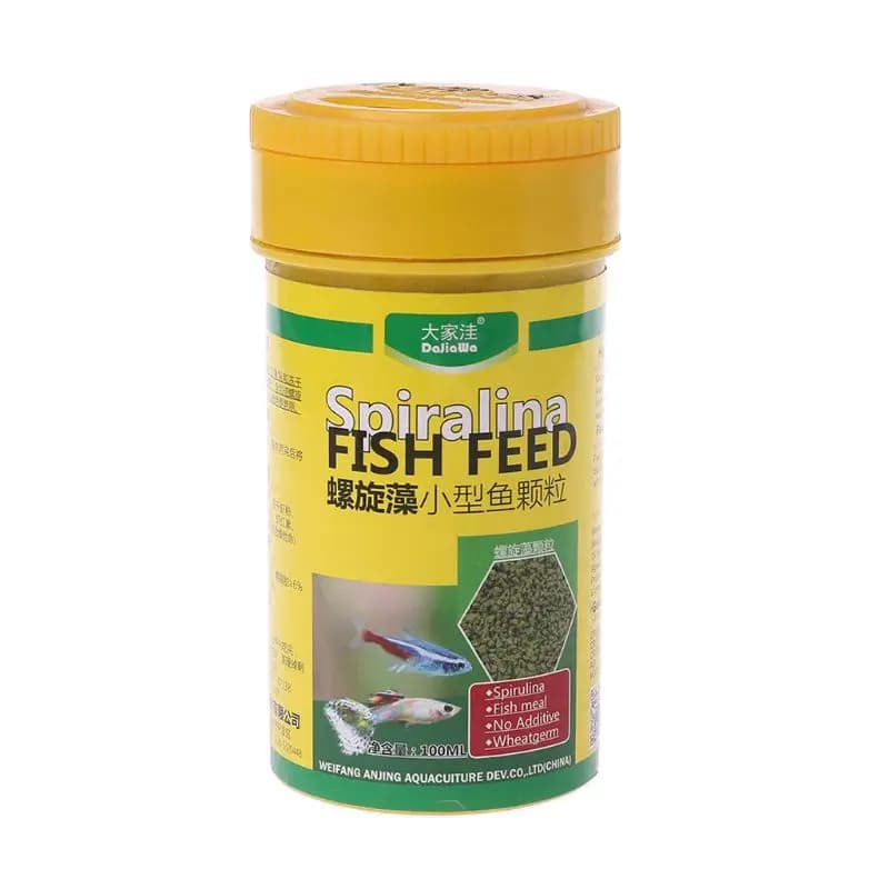 Nourriture nutritive pour poissons tropicaux pour aquarium, nourriture à la spiruline, document préc