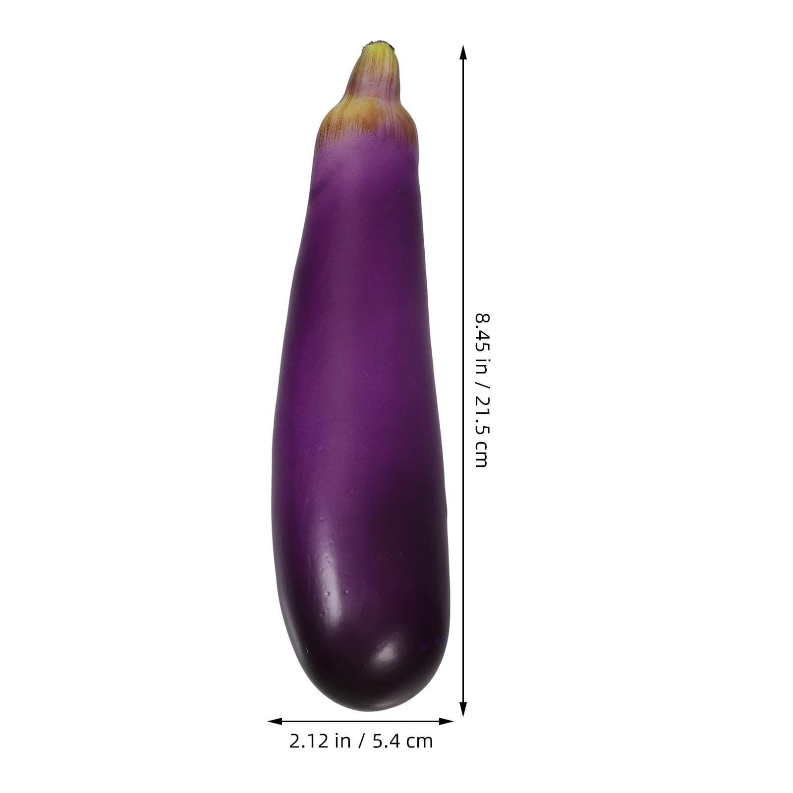 Simulation d'aubergine, 3 pièces, Faux champignons, légumes, décorations d'armoire, plantes d'œufs, 