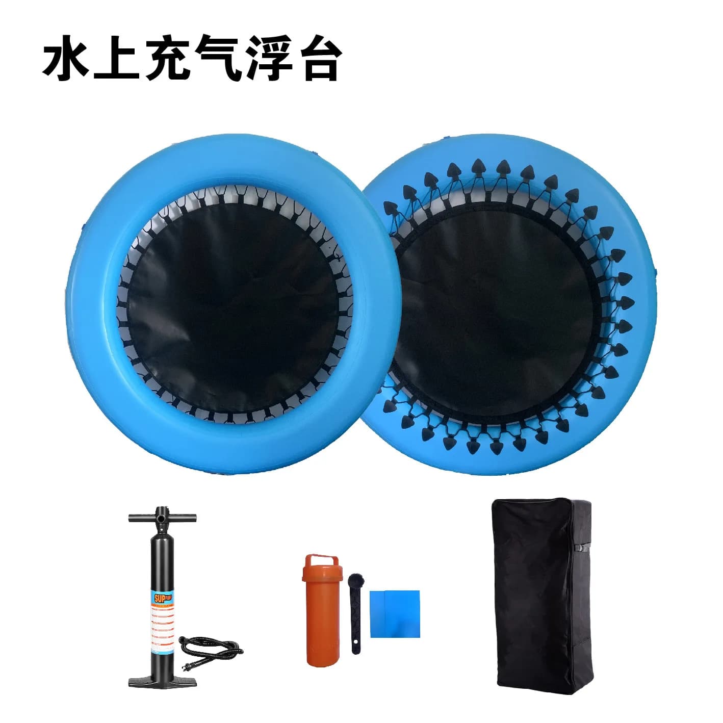 Piscine gonflable extérieure multi-usage PVC Anti-noyade planche flottante rangée flottante ponton d