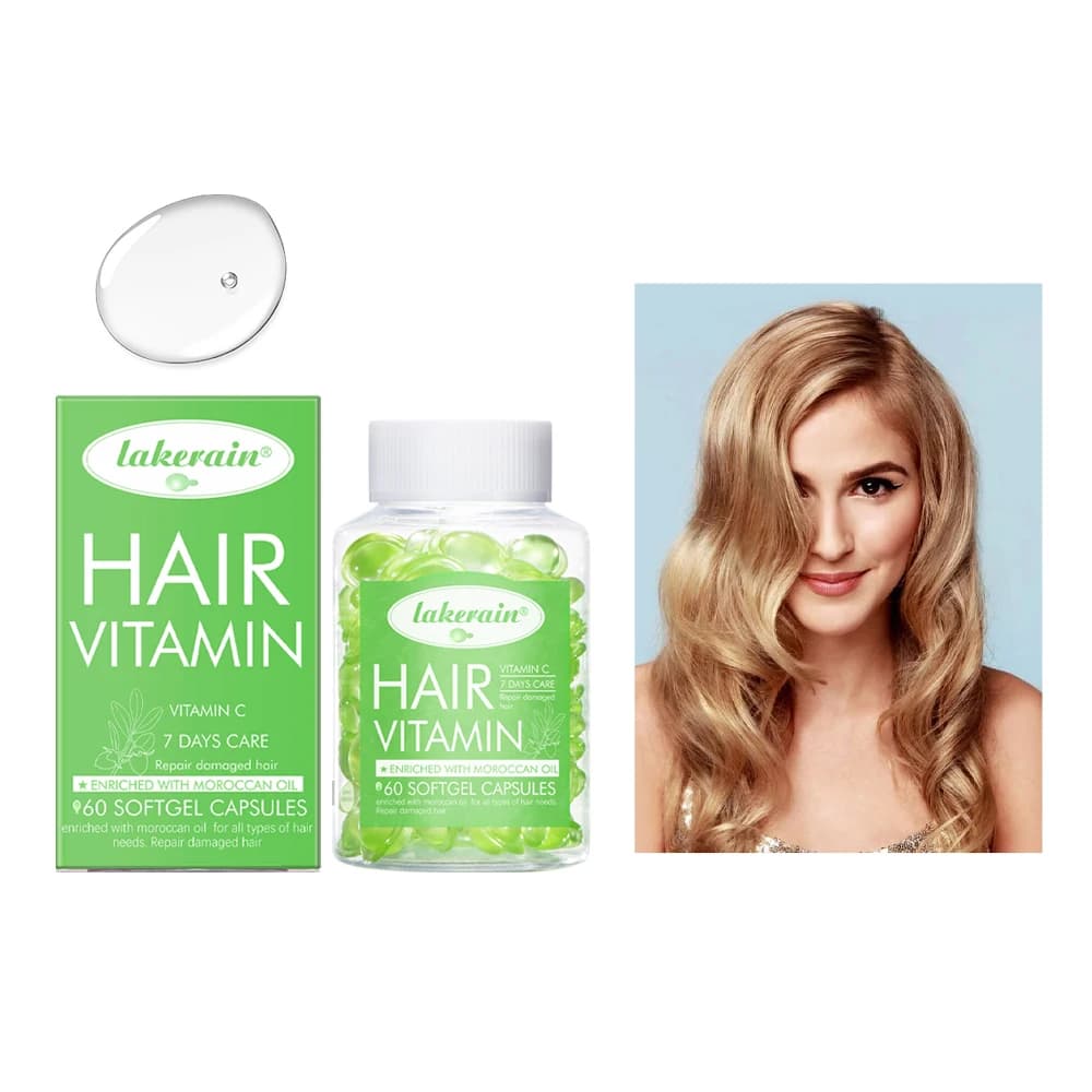 Sérum de traitement des cheveux et capsules de soin des cheveux, huile vitaminée, collecte multifonc