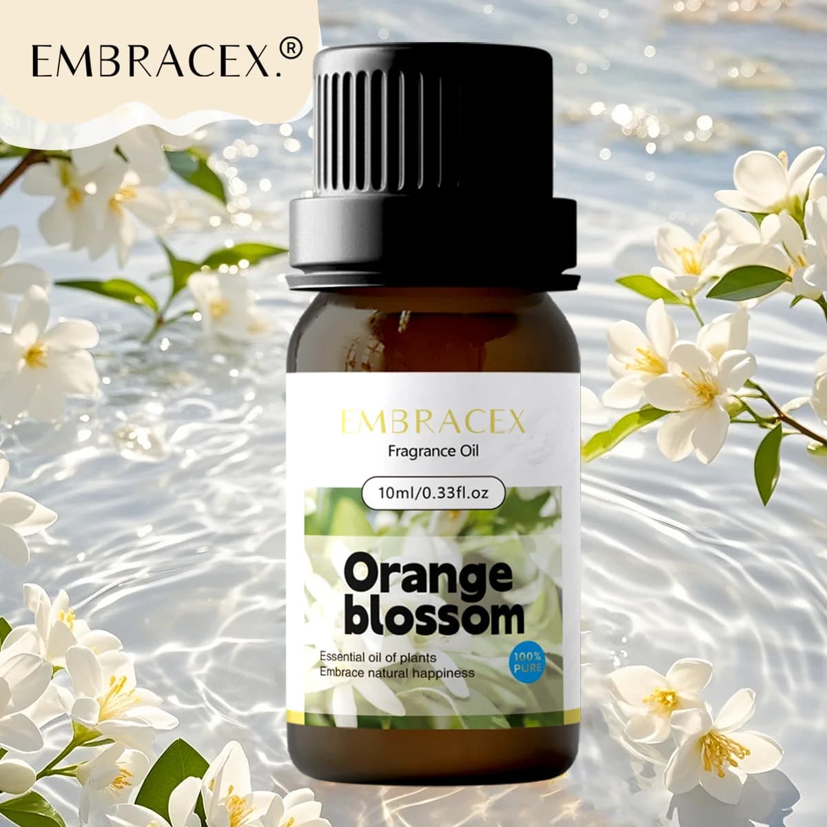 Huiles essentielles de fleur d'oranger, parfum Floral, parfum de fleur, soins de la peau, huile de M
