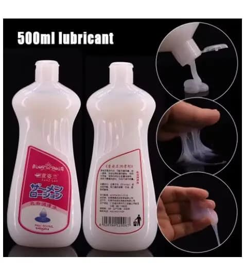 500ML lubrifiant pour crème sexuelle Super capacité lubrifiant visqueux à base d'eau huile de Massag
