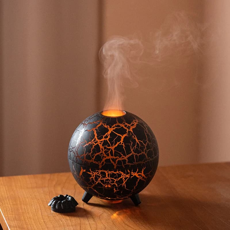 Nouveau Humidificateur d'air d'aromathérapie planète ultrasonique créatif 200ML USB Spray parfum dif