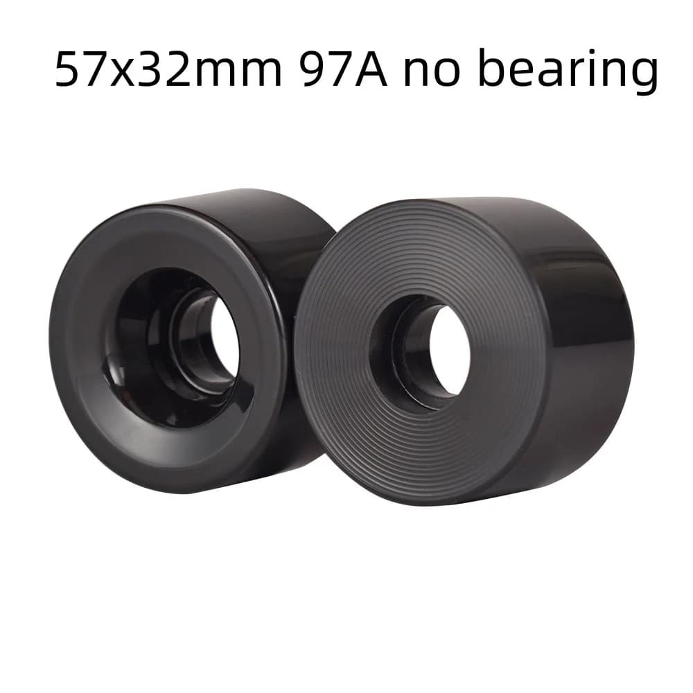 Ensemble de 8 roues de patins à roulettes durables 57x32mm 97A pour une glisse fluide ou 58x32mm 82A