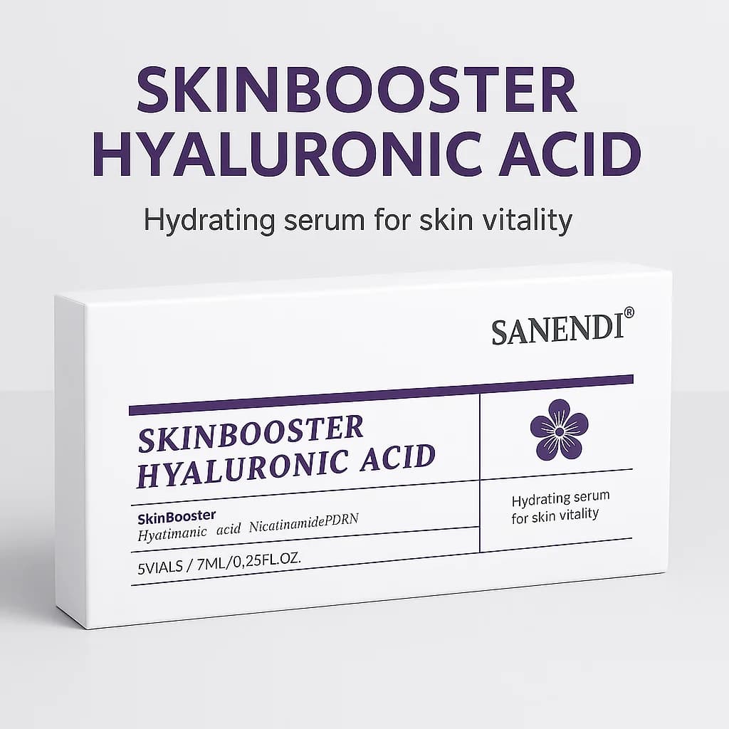 Sanendi peau BOOSTER acide hyaluronique Solution de problèmes de peau du visage hydratant hydratatio