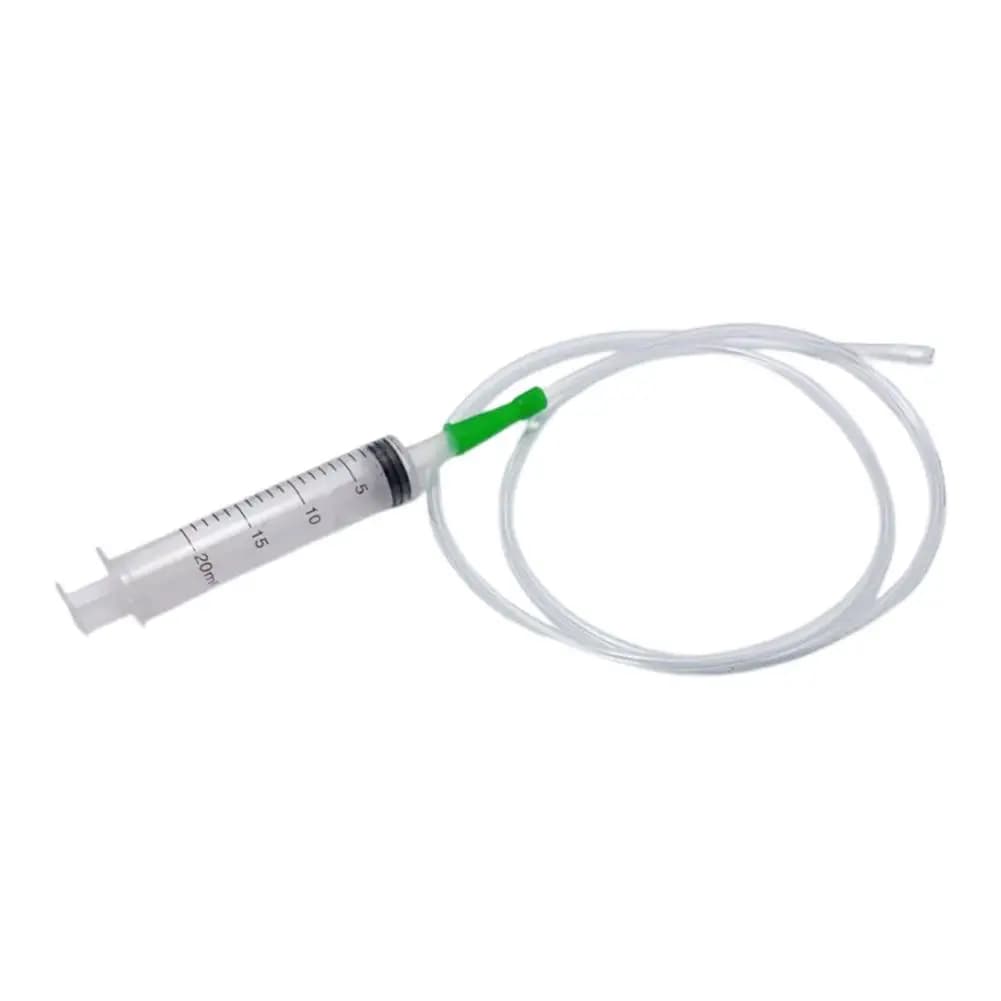 Seringue de 20/60/80 ml avec tube en caoutchouc de 1 mètre, outil d'aspiration de liquides industrie