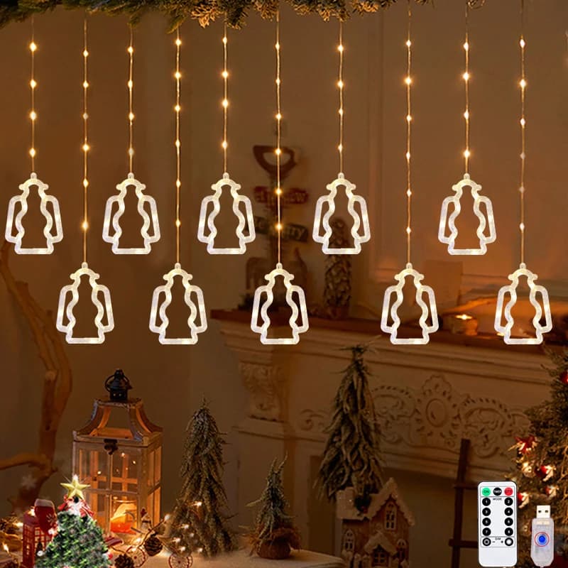 Lampe à huile musulmane alimentée par Usb, 8 Modes d'éclairage pour Diwali et décorations de fenêtre
