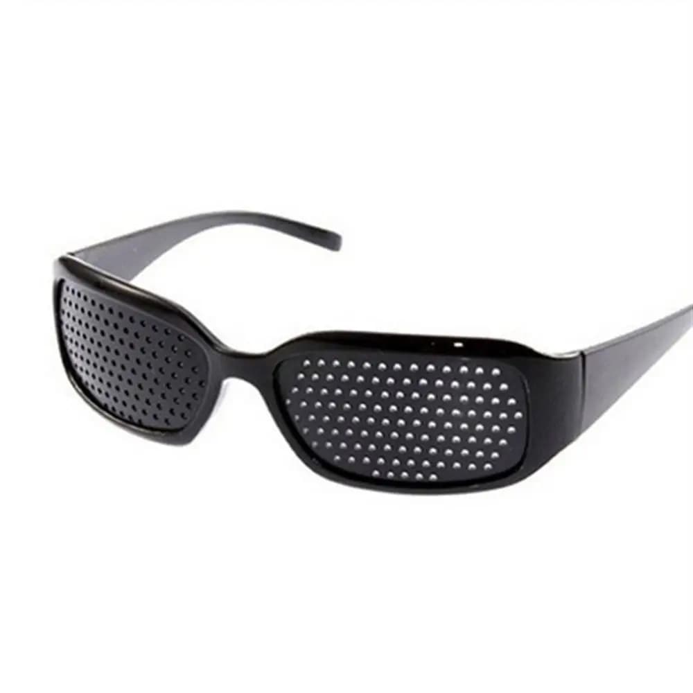 Lunettes d'exercice pour la vue, dispositif anti-fatigue, améliore la vue, lunettes légères noires, 