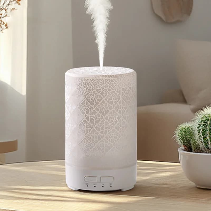 Diffuseur d'huiles essentielles USB, avec effet ambiant 7 couleurs, minuterie, diffuseur d'aromathér