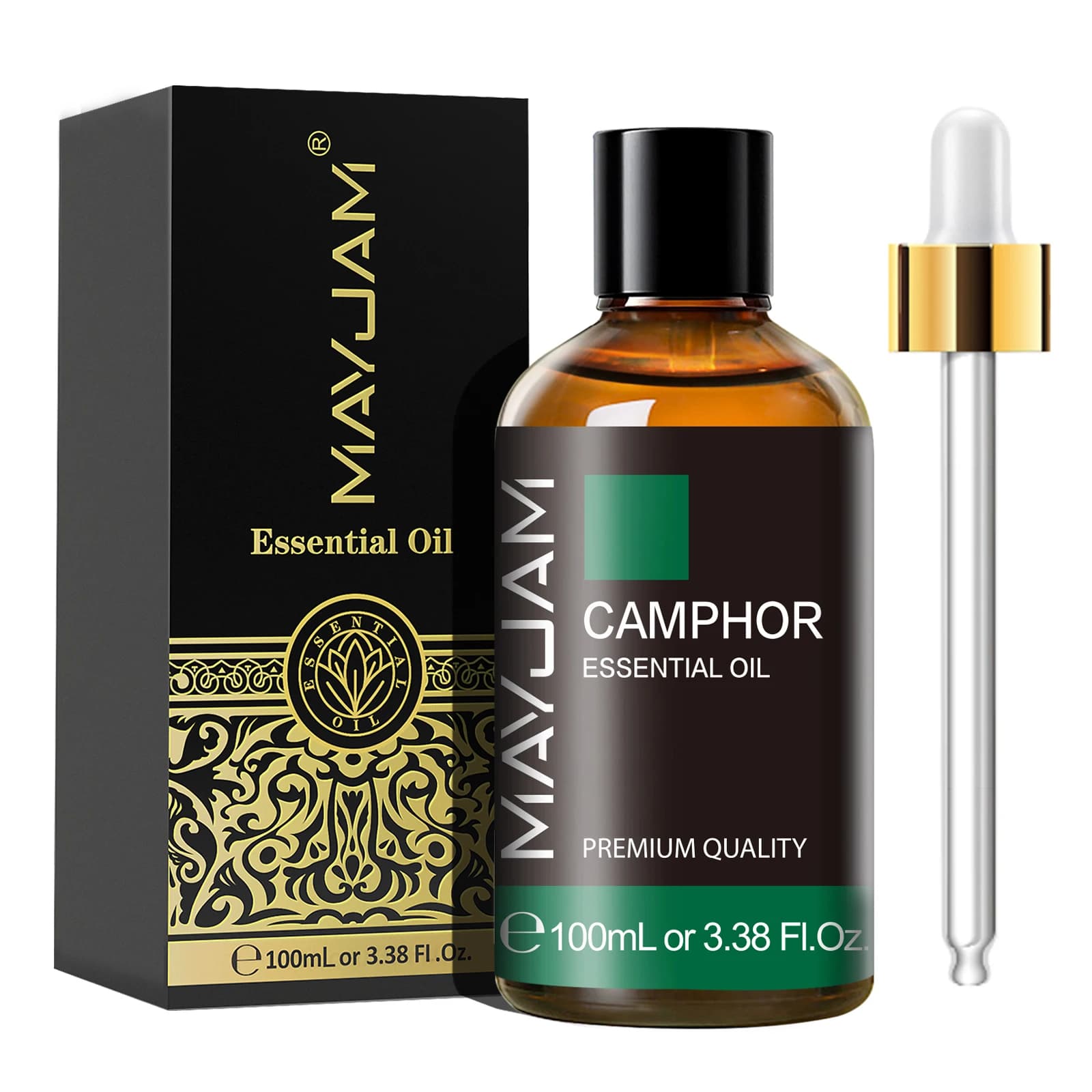 MAYJAM-Huile essentielle d'aromathérapie , 3.38 FlOz  Lavande,eucalyptus, menthe poivrée, citron, be