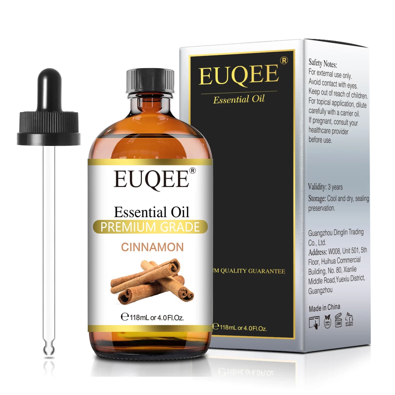 EUQEE-118ml aromathérapie humidificateur huile essentielle diffuseur aromatique bougie savon artisan