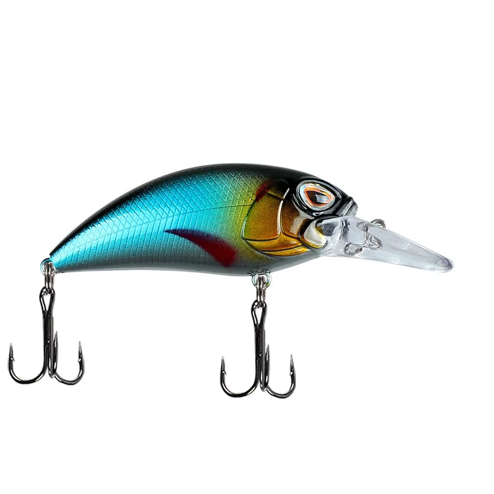 BILLINGS 1 leurres souples 8cm/15g avec hameçons triples affûtés, leurres durs pour achigan et bar, 