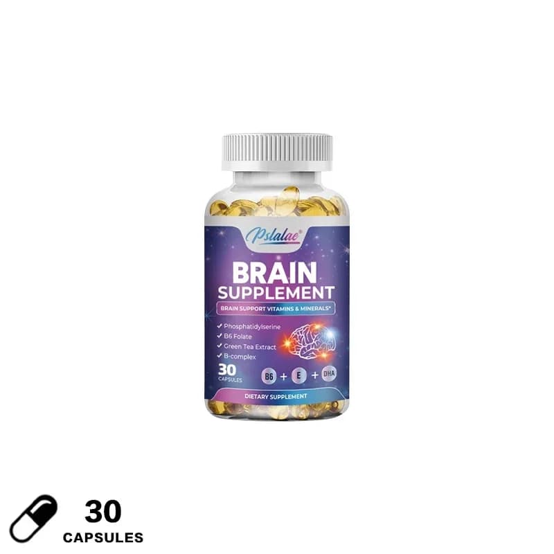 Supplément cérébral - Contient des vitamines B pour soutenir la santé cérébrale, améliorer la foncti